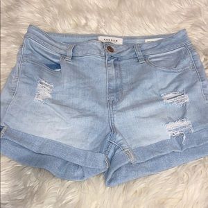 Pacsun super stretch shortie shorts, size 29